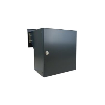 Mauerdurchwurf Briefkasten in RAL 7016 - T: 18-27 cm - F-04