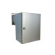 Edelstahl Mauerdurchwurf Briefkasten mit 2 Klingeltaster - T: 18-27 cm - F-046
