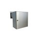 Edelstahl Mauerdurchwurf Briefkasten ohne Namensschild - T: 18-27 cm - F-04