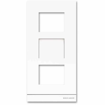 Busch-Jaeger 41383CF-W-03 Frontplatte Video 1/3...