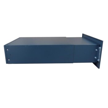 Mauerdurchwurf Briefkasten in RAL 7016 - T: 39-62 cm- B-042