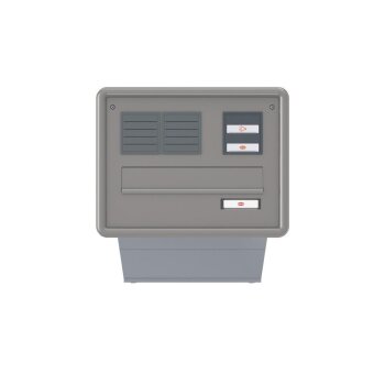 RENZ Mauerdurchwurf Briefkasten mit 300 mm Breite mit...