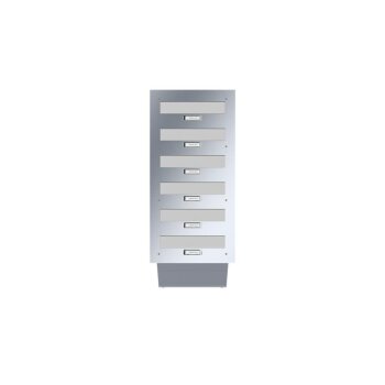 LEABOX Edelstahl Durchwurfbriefkasten - T: 26 - 41 cm