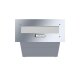 LEABOX Edelstahl Durchwurfbriefkasten - T: 26 - 41 cm