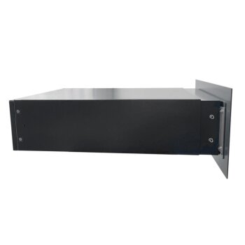 FLAT Design Durchwurfbriefkasten in RAL 7016 - T: 39-62 cm- BX-042