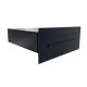 FLAT Design Durchwurfbriefkasten in RAL 7016 - T: 39-62 cm- BX-042
