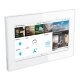 Busch-OneTouch 17,78cm (7") weiß zentrales Bedienpanel für Busch-Welcome® 2-Draht