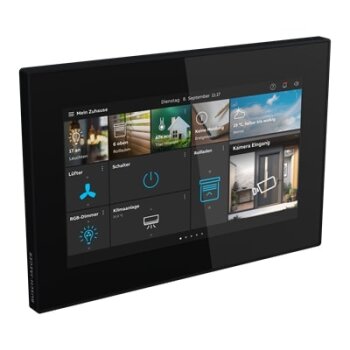 Busch-OneTouch 17,78cm (7") schwarz zentrales...