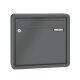 RENZ RS2000 1-fach Aufputzbriefkastenanlage 12L in RAL 7012 Basaltgrau