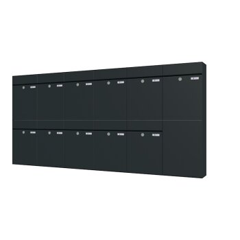 JU Avantgarde Aufputzbriefkastenanlage 1-12 fach