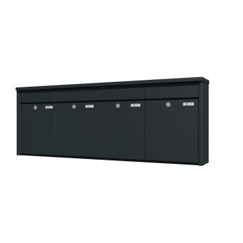 JU Avantgarde Aufputzbriefkastenanlage 1-12 fach