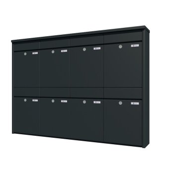 JU Avantgarde Aufputzbriefkastenanlage 1-12 fach