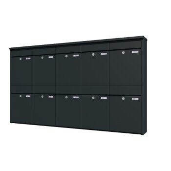 JU Avantgarde Aufputzbriefkastenanlage 1-12 fach