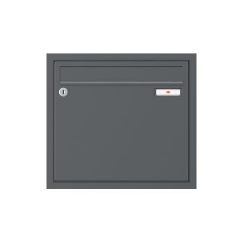 RENZ Eckrahmen Unterputz Briefkastenanlage 17L in RAL 7016