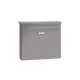 LEABOX Zaun Durchwurf Briefkasten in  RAL Tiger 29/90147 RAL9007 Matt FS