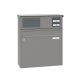 RENZ Basic B Briefkastenanlage Aufputz mit Sprechfeld in DB703 mit 2ten Namensschild & Soft Close
