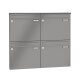 Aufputz-Briefkastenanlage in RAL (1-12-fach) 2-12 L - 370 x 330 x 100 mm-Ja-Ja-Wunsch