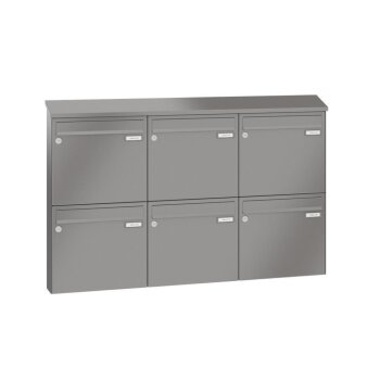 LEABOX Aufputzbriefkasten mit Schrägdach - LEA20 (1-12-fach)