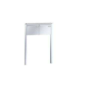 Leabox stainless steel freestanding letterbox - LEA3 (2...