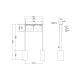 RENZ Basic B freistehende Briefkastenanlage 2-fach