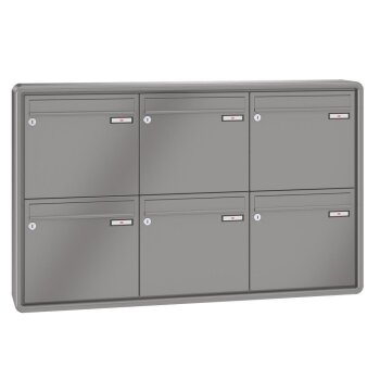 RENZ RS2000 Aufputzbriefkastenanlage 6-fach