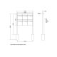 RENZ Plan freistehende Briefkastenanlage 6-fach