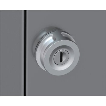 RENZ Paketbriefkasten Qubo L mit Briefkasten & Sprechsieb