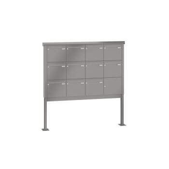 LEABOX 11er freistehende Briefkastenanlage in DB703 Dupont/Axalta (Fußplatten) - LEA20