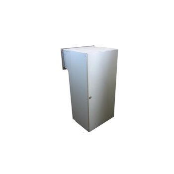 F-05 XXL Edelstahl Mauerdurchwurf Paketkasten (T:30-51 cm)