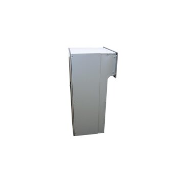 F-05 XXL Edelstahl Mauerdurchwurf Paketkasten (T:30-51 cm)