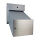 XXL Edelstahl Kamera Mauerdurchwurf Briefkasten - T: 23-38 cm - D-241