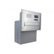 Edelstahl Kamera Mauerdurchwurf Briefkasten mit Systemzentrale - T: 18-27 cm - F-04
