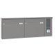 RENZ Basic B Briefkastenanlage Aufputz mit Sprechsieb in RAL 1-6 fach