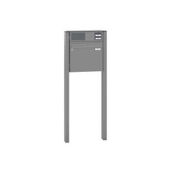 RENZ Basic B freistehende Briefkastenanlage mit Sprechfeld 1-6 fach