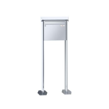 RENZ Prisma freistehende Briefkastenanlage in V4A Edelstahl
