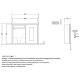 RENZ Eckrahmen Unterputz Briefkasten 3x Gira 106 in V4A Edelstahl  Sprachmodul, Klingelmodul V4A mit Gravur, Kameramodul Video-Station + Gravur