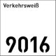 RAL 9016 Verkehrsweiß