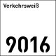 RAL 9016 Verkehrsweiß